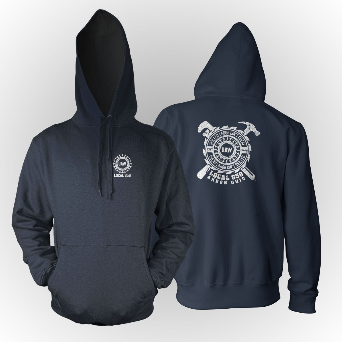Skilled Trades UAW 856 Apparel - Navy