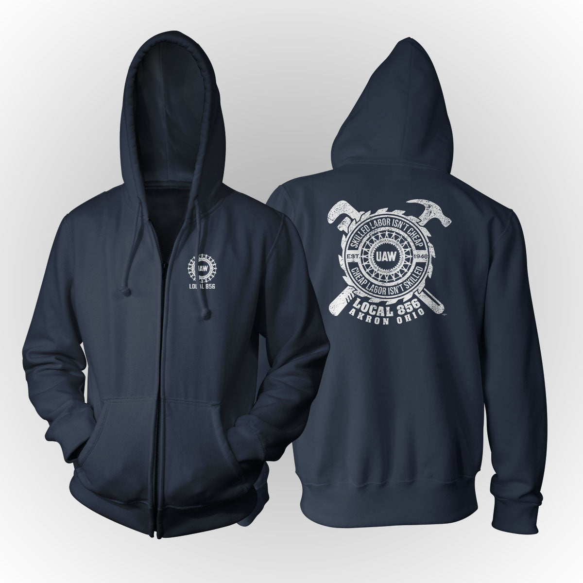 Skilled Trades UAW 856 Apparel - Navy