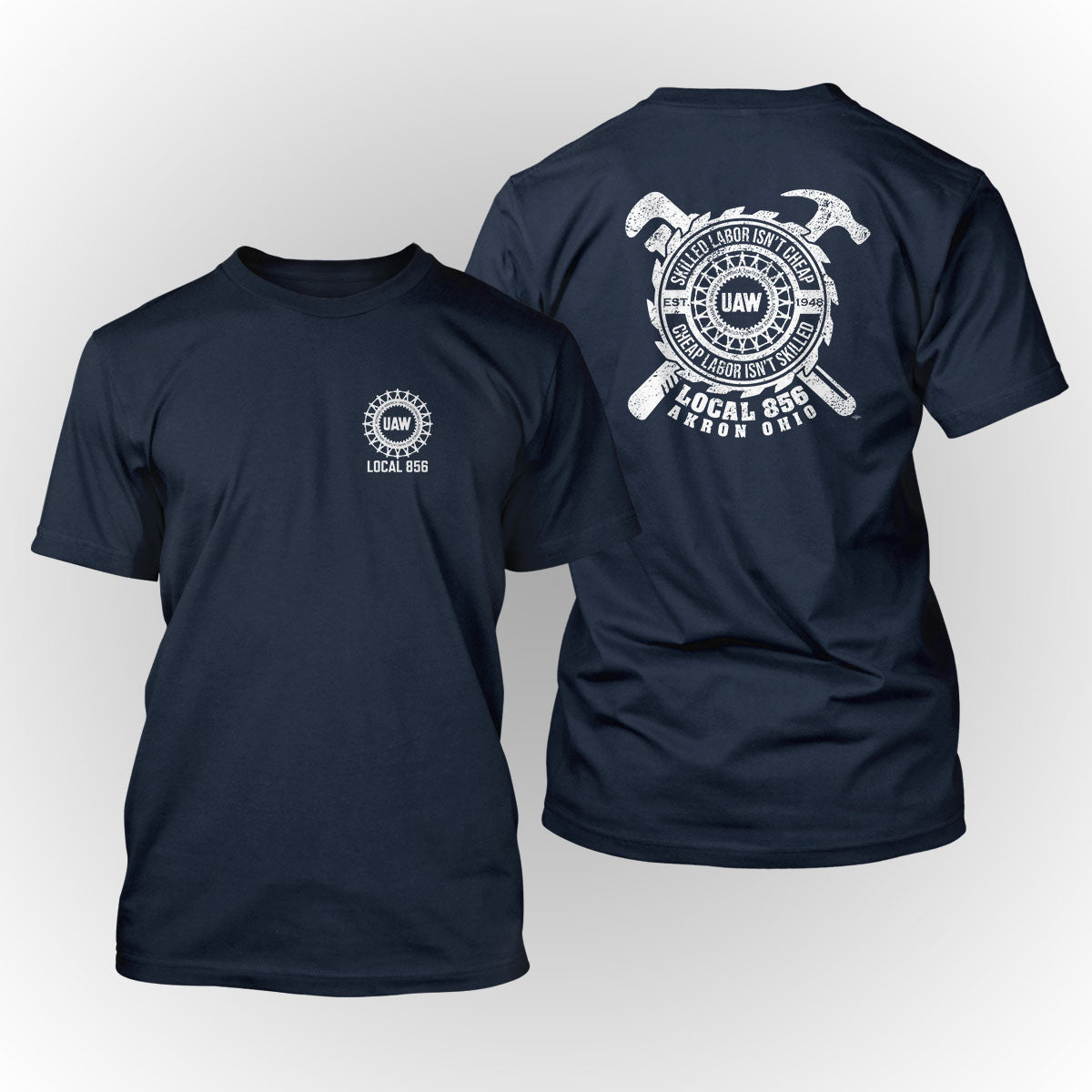 Skilled Trades UAW 856 Apparel - Navy