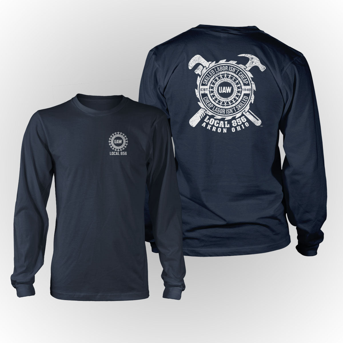 Skilled Trades UAW 856 Apparel - Navy