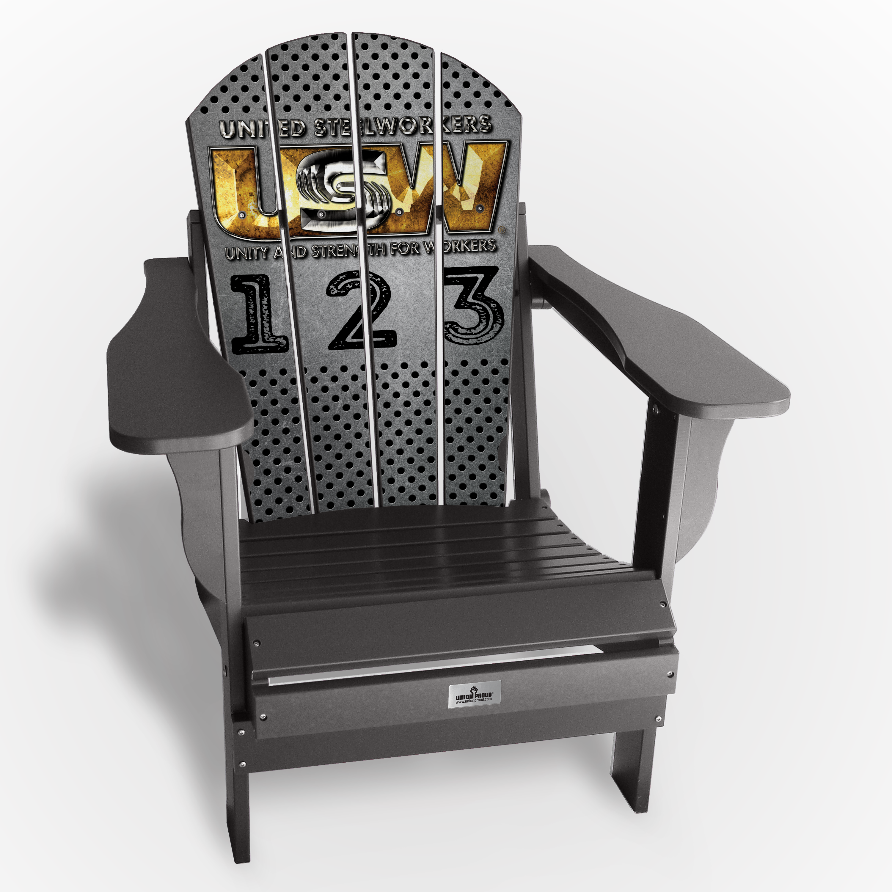 USW Adult Resin Folding Chair