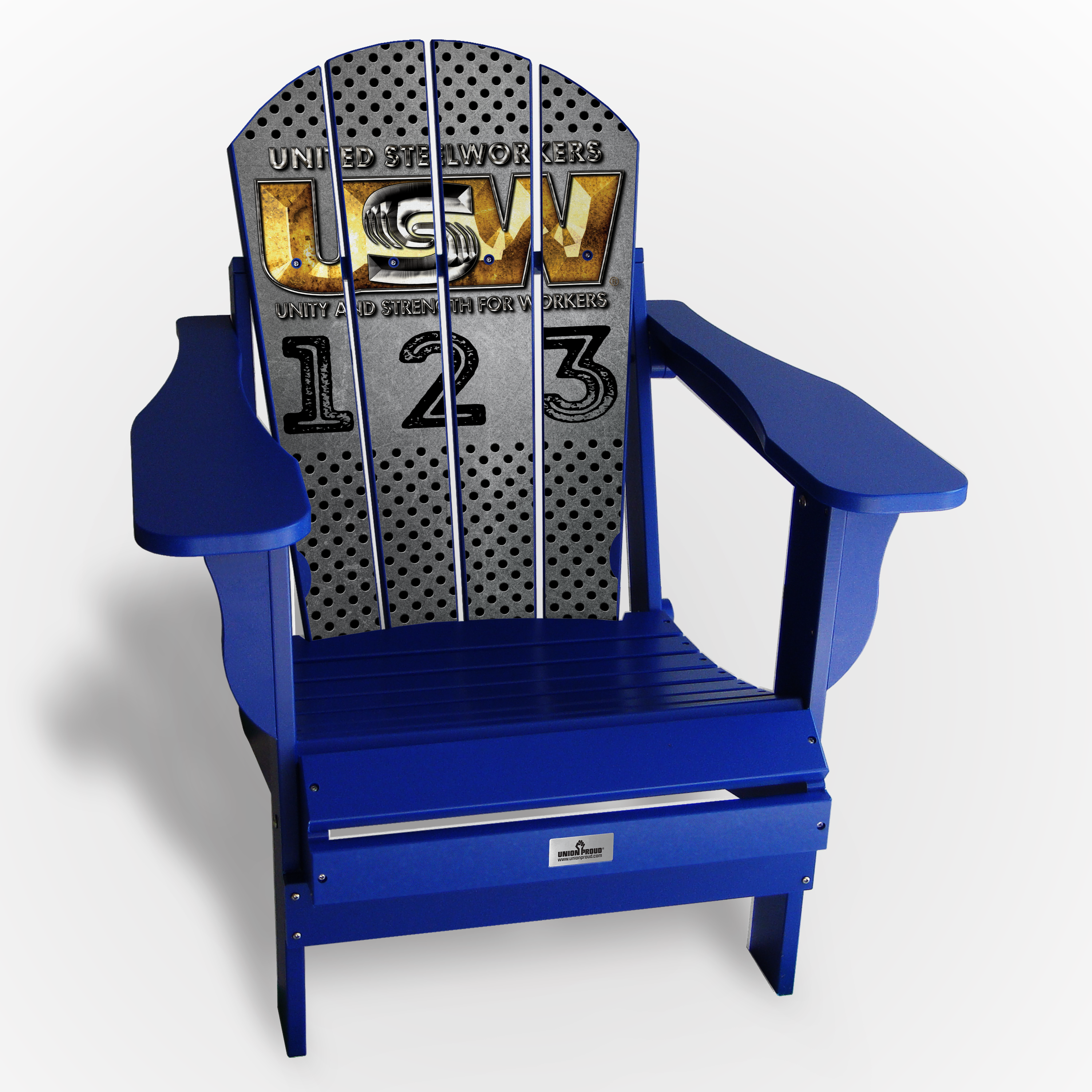 USW Adult Resin Folding Chair