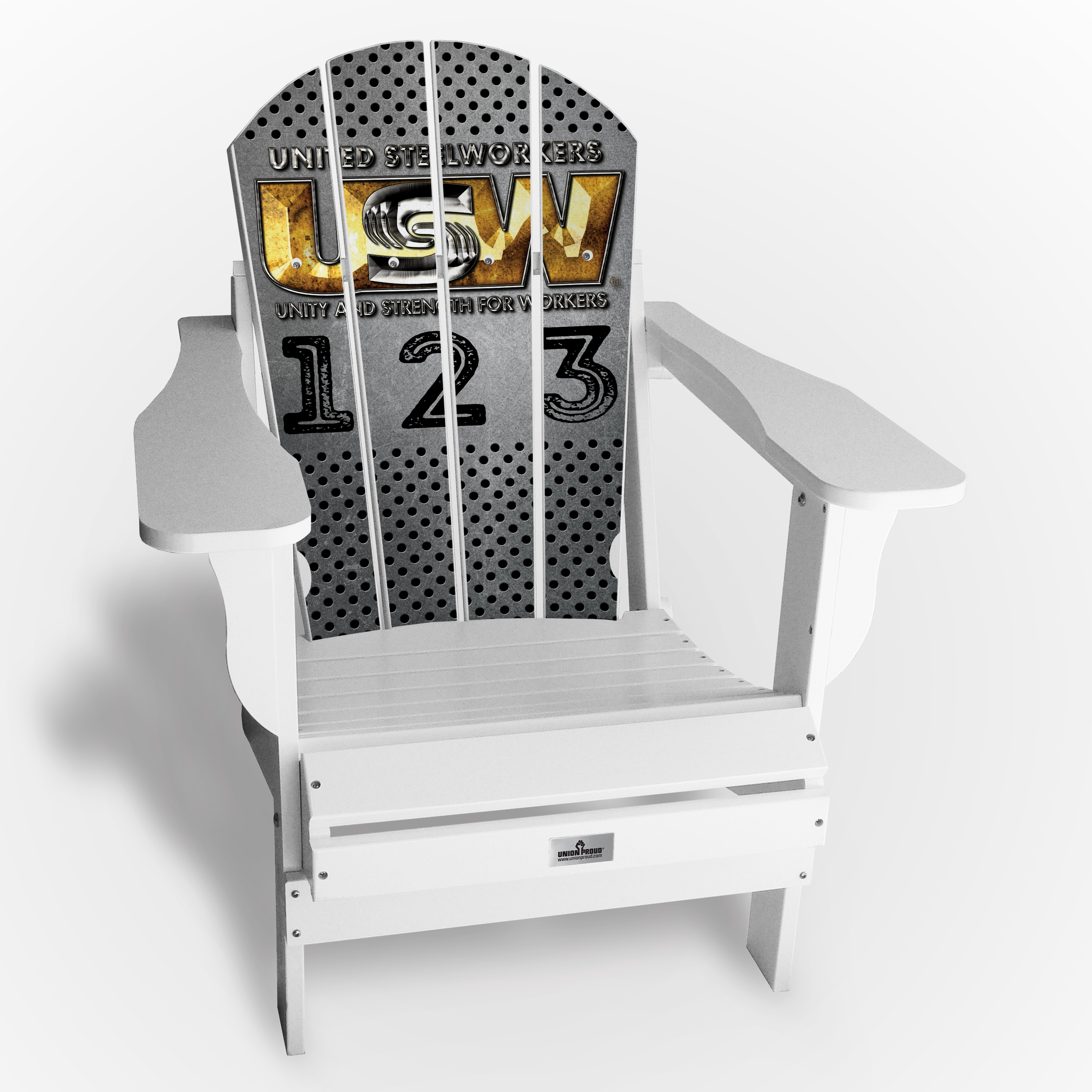 USW Adult Resin Folding Chair