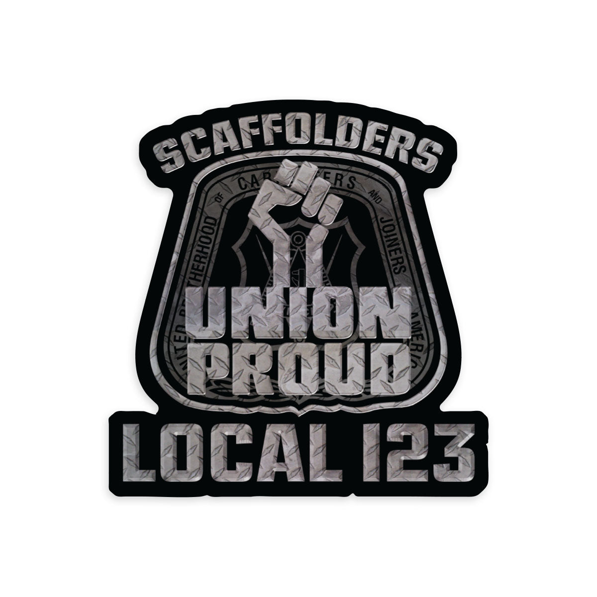Scaffolders - Iron Fist Decal