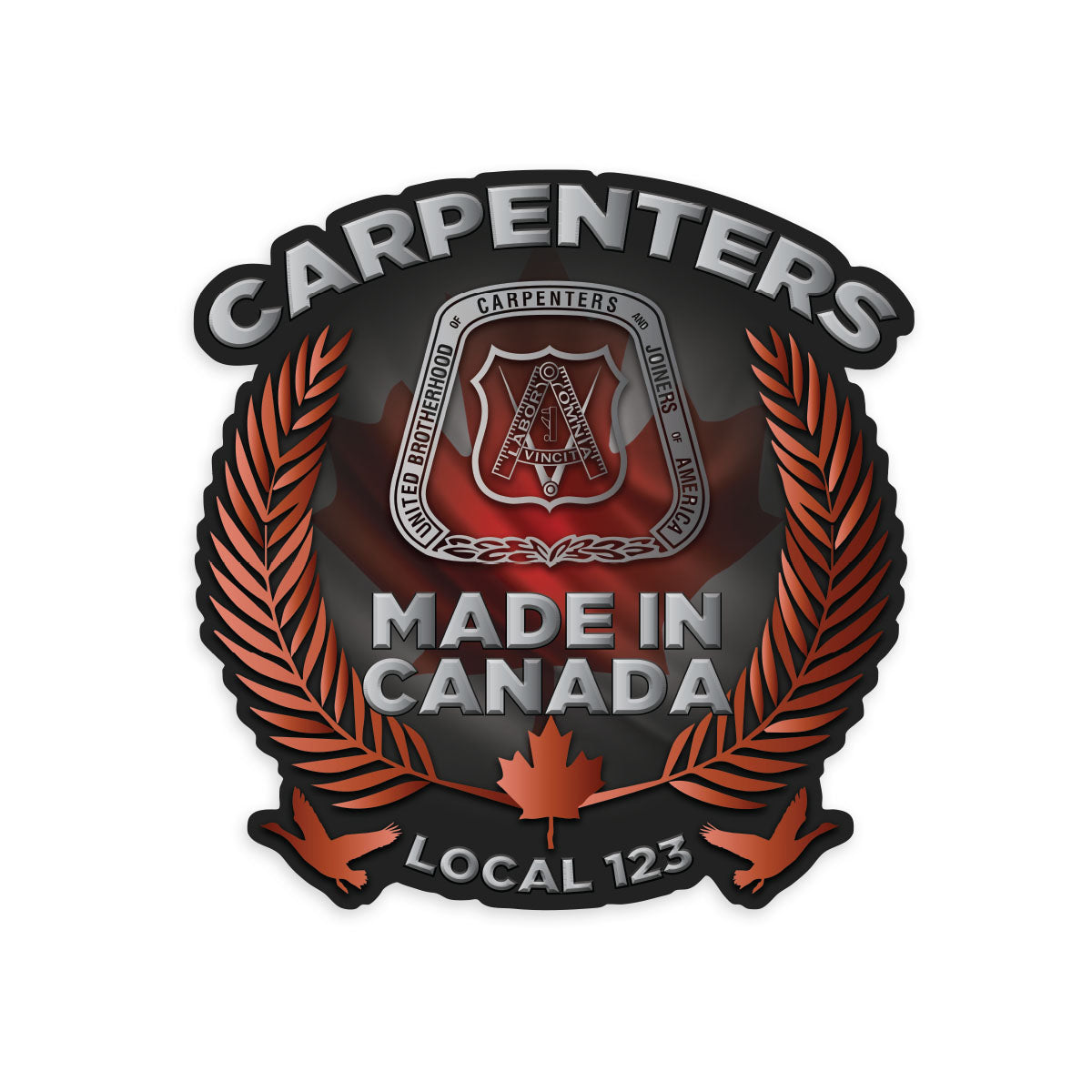 Carpenters - Canadian Decal