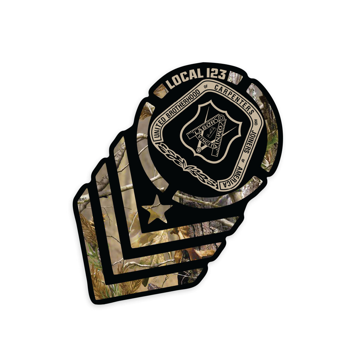 Carpenters - Military Decal