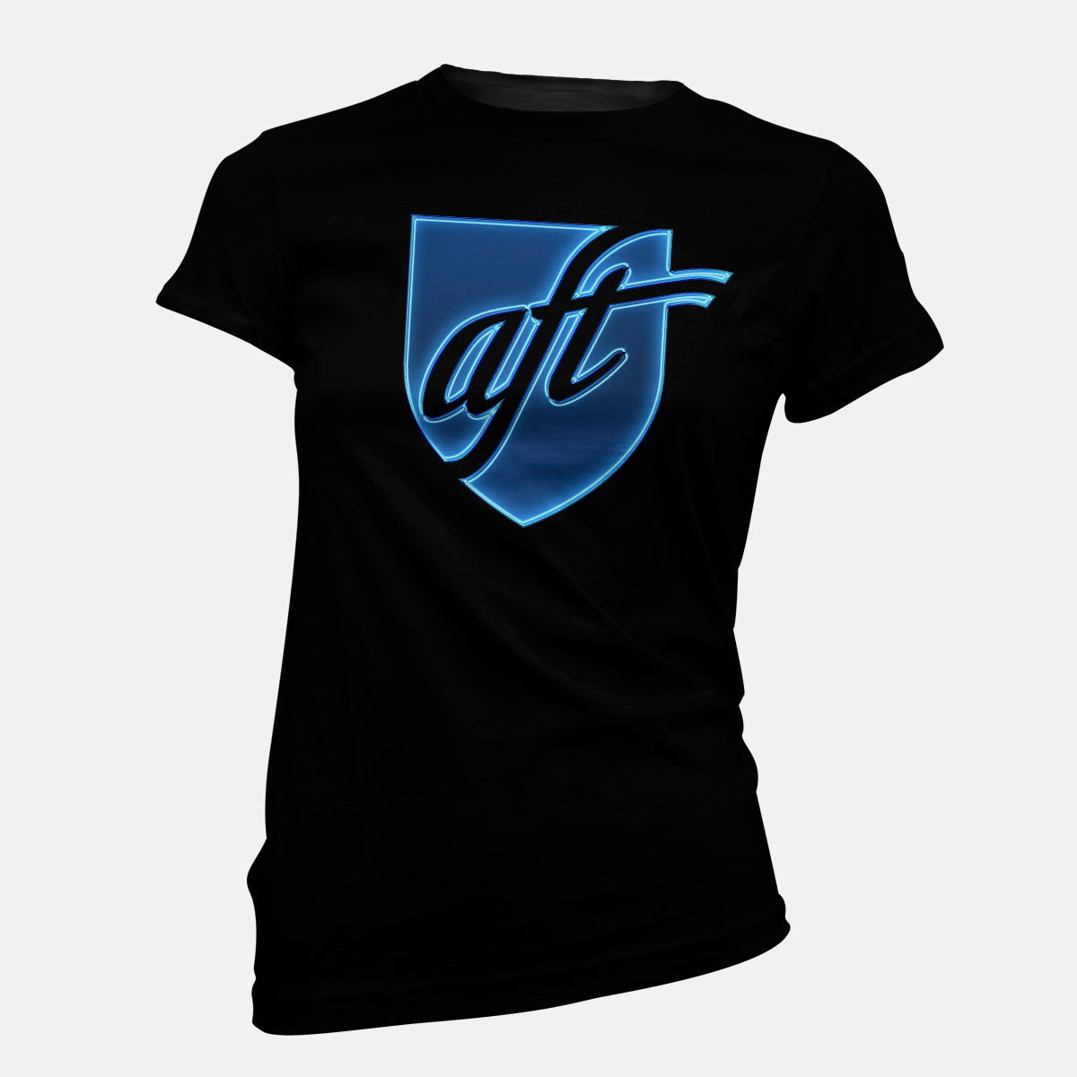 AFT Blue Glow Logo Apparel
