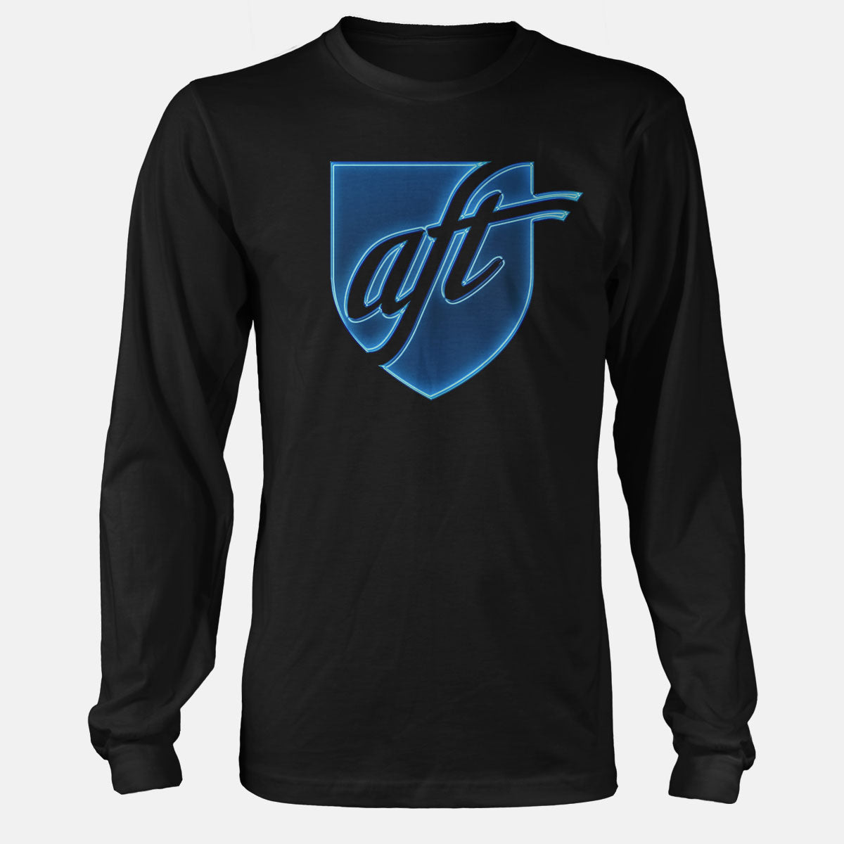 AFT Blue Glow Logo Apparel