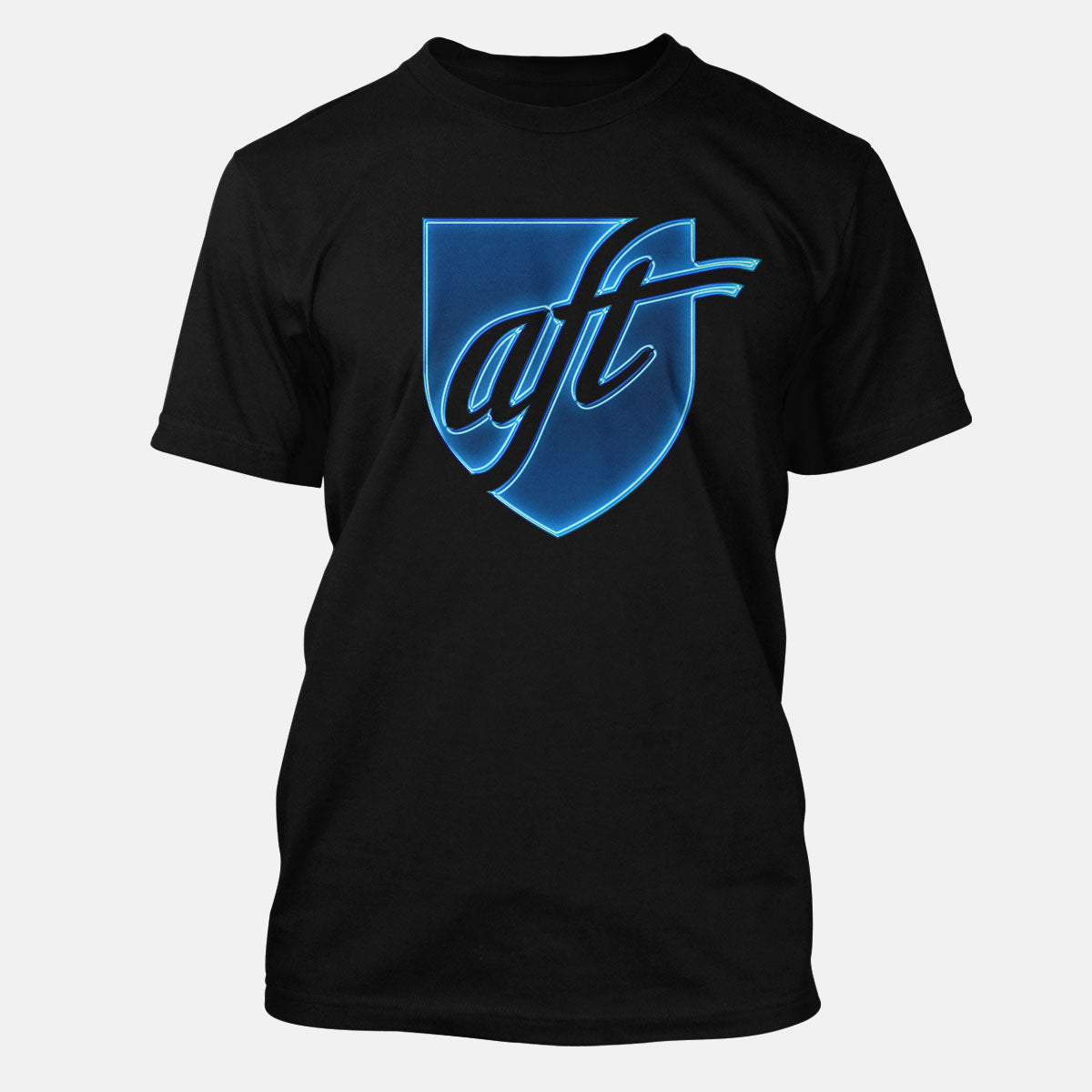 AFT Blue Glow Logo Apparel