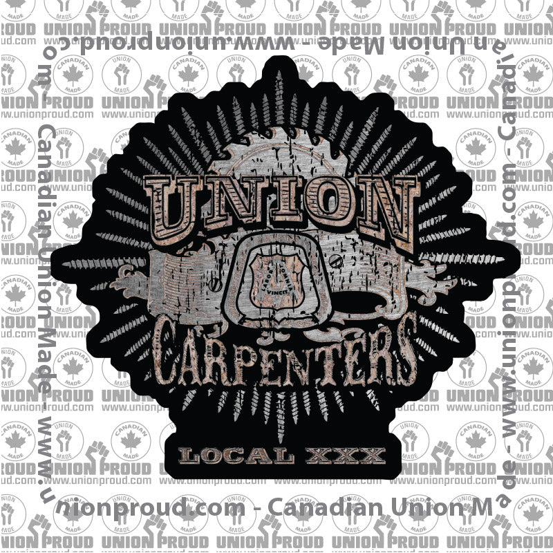 Carpenters Screws Decal
