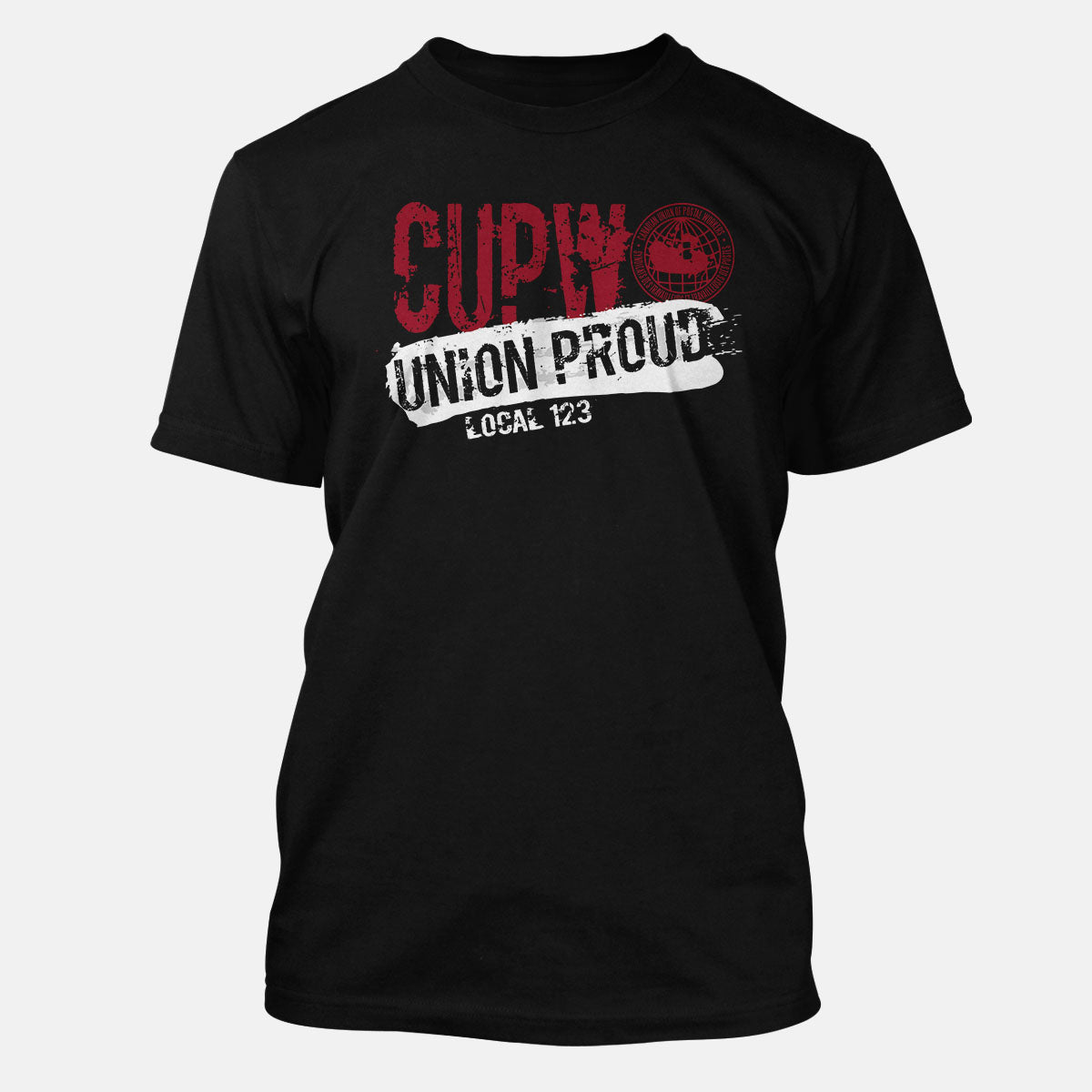 CUPW Union Proud Splatter Apparel