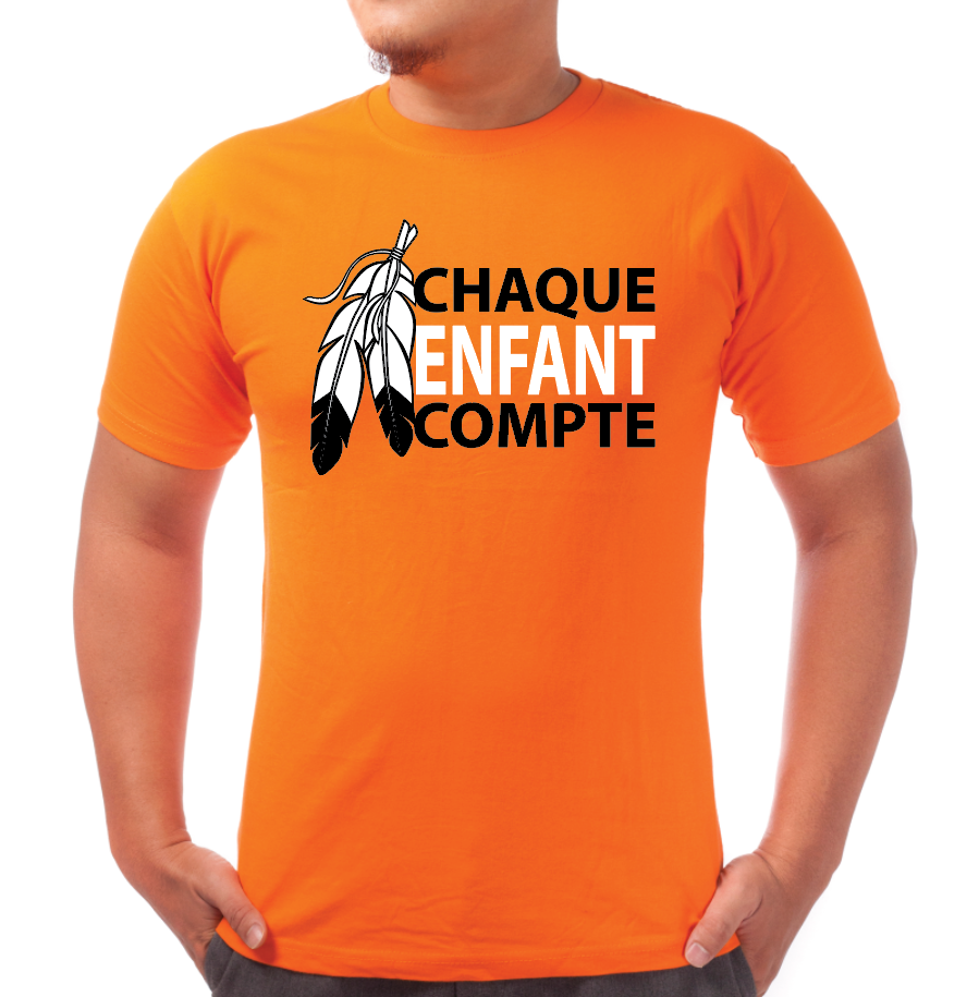 Chaque Enfant Compte - Orange Shirt Day (2 col)