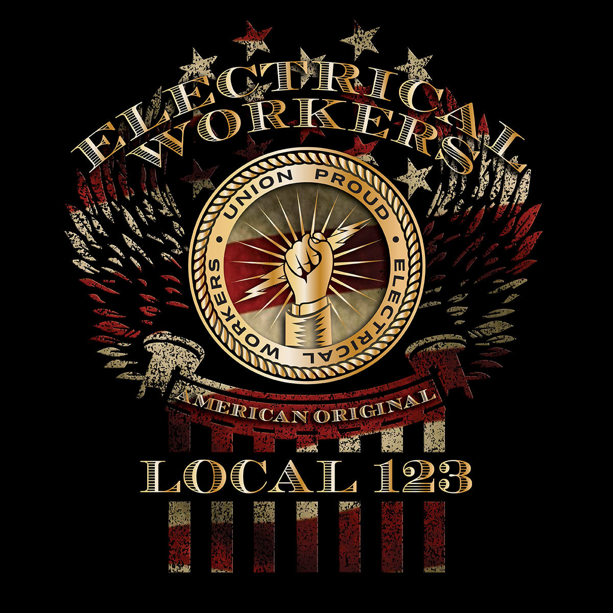 Electrical Workers American Original Apparel
