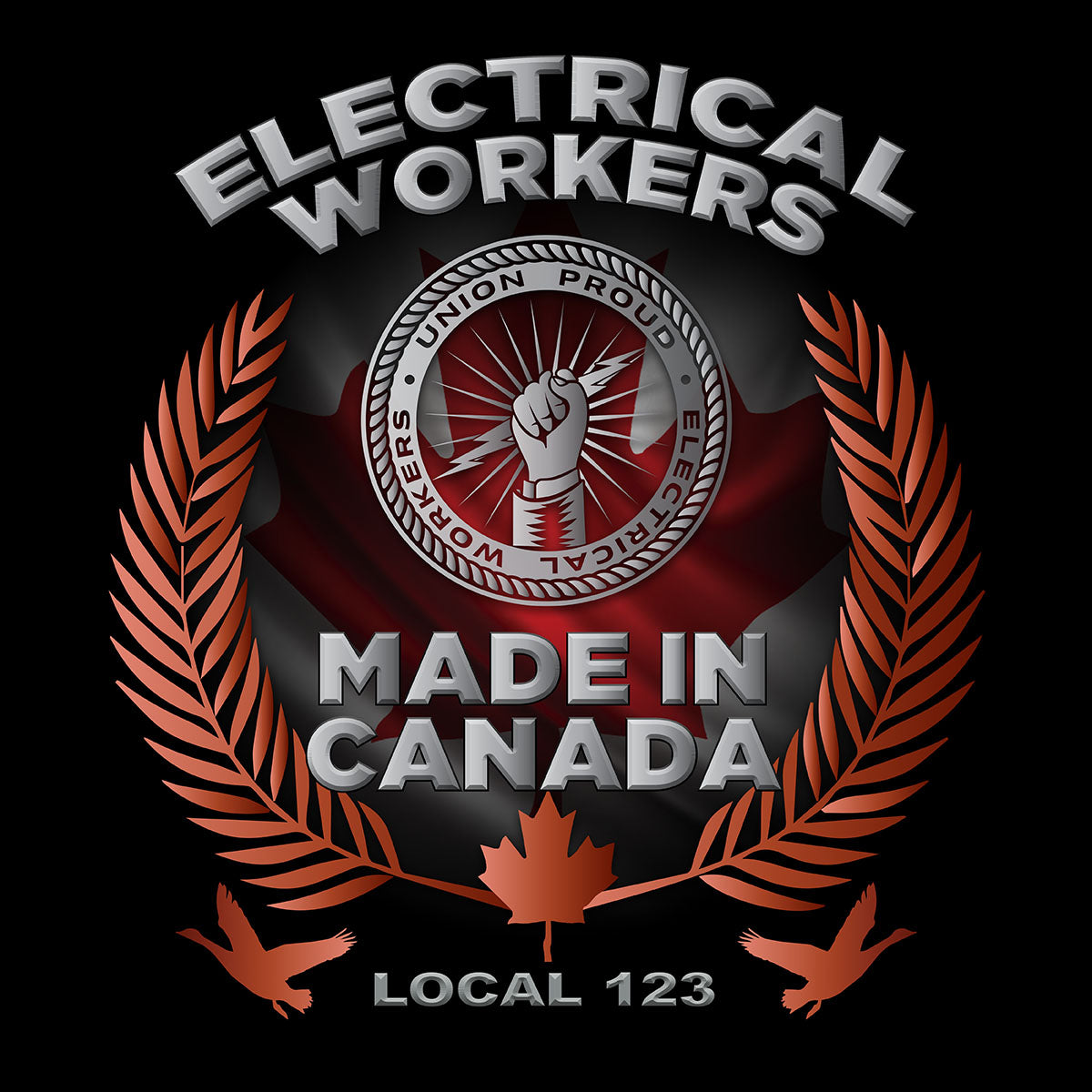Electrical Workers Canadian Made Apparel