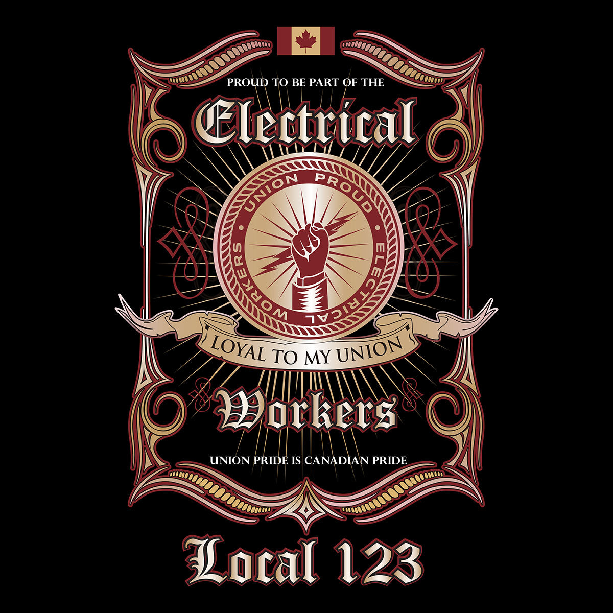 Electrical Workers Proud Union Apparel