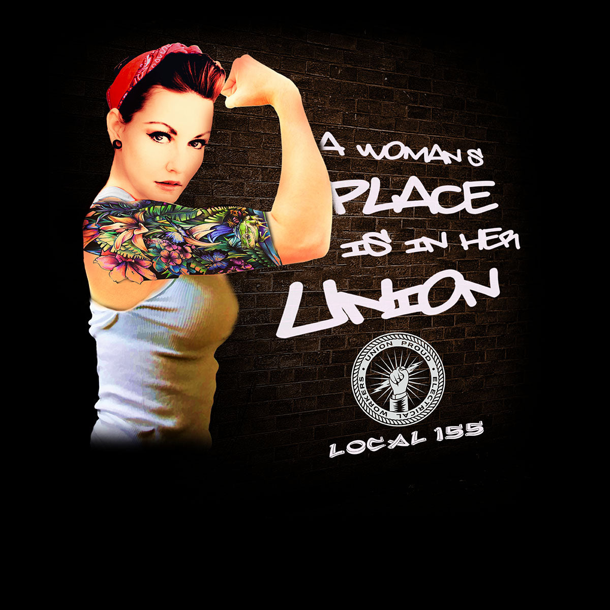 Electrical Workers Modern Rosie Apparel