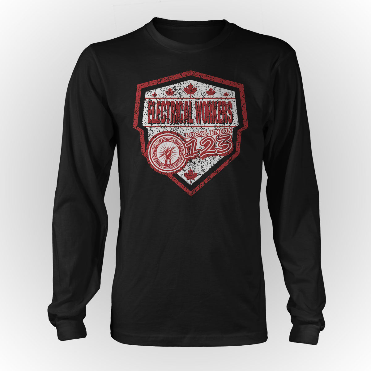 Electrical Workers Canada Shield Apparel