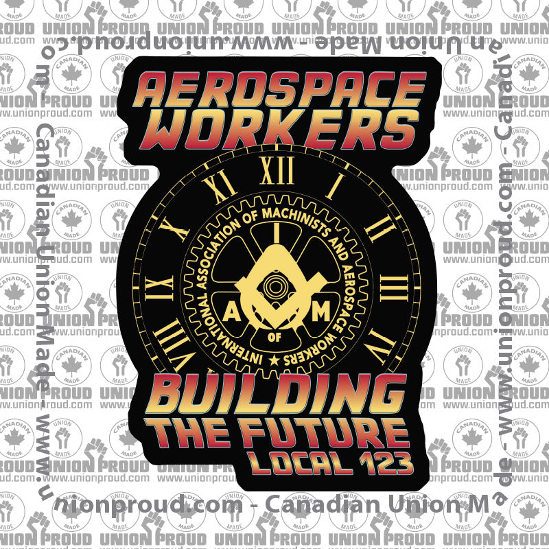 Aerospace Worker Future Decal
