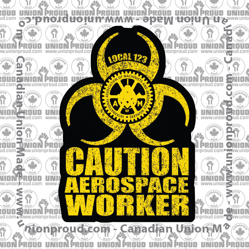 Aerospace Worker - Biohazard Decal