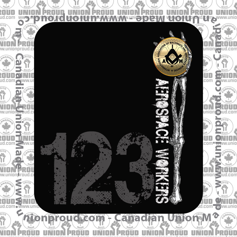 Aerospace Worker Skeleton Hand Decal