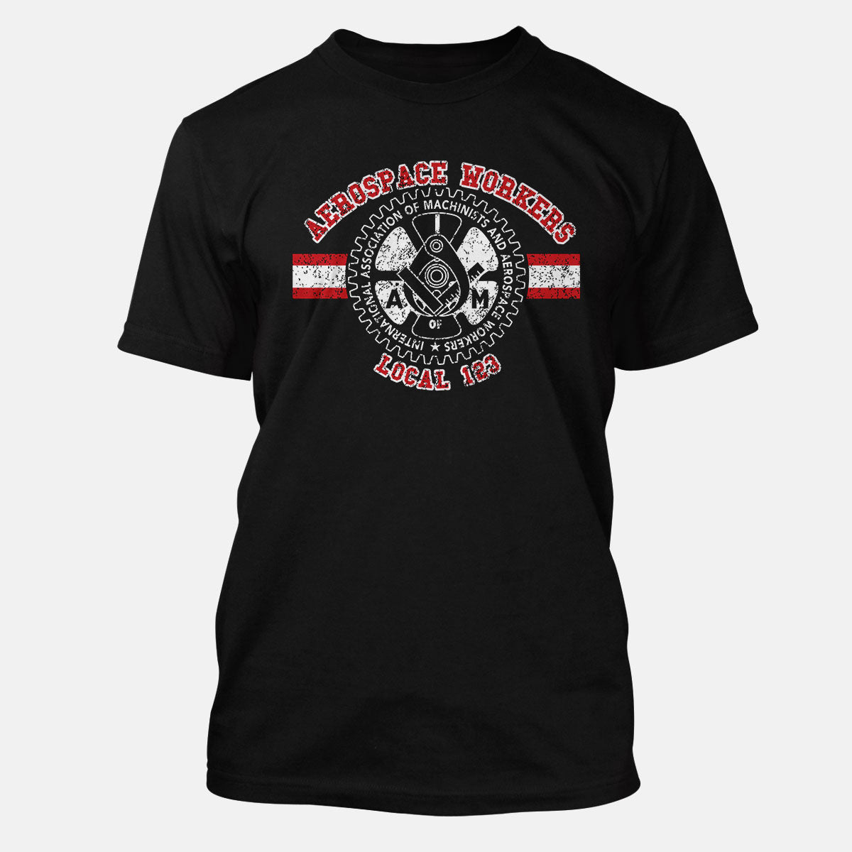 Aerospace Worker Collegiate Red & White Apparel