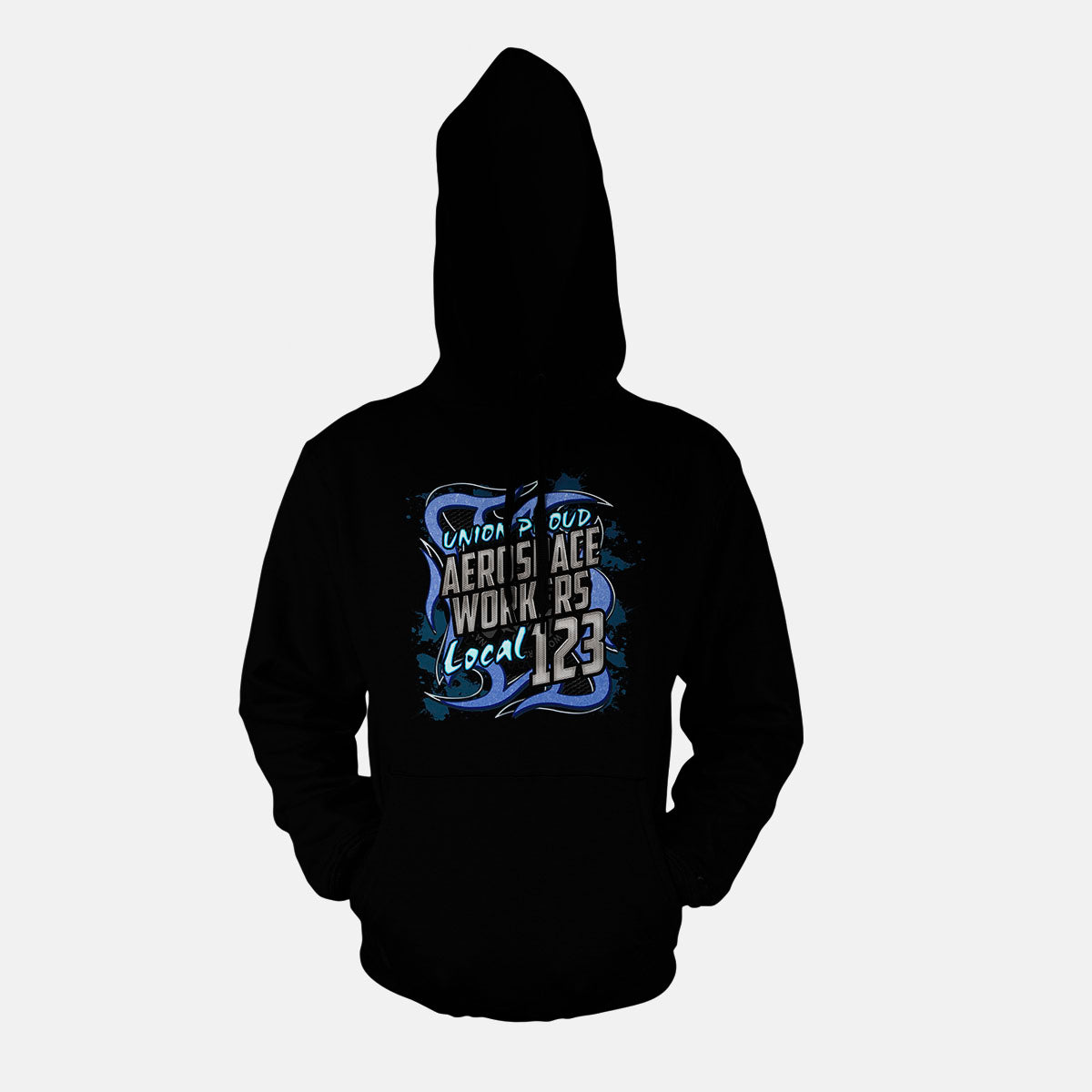 Aerospace Worker Blue Metal Apparel