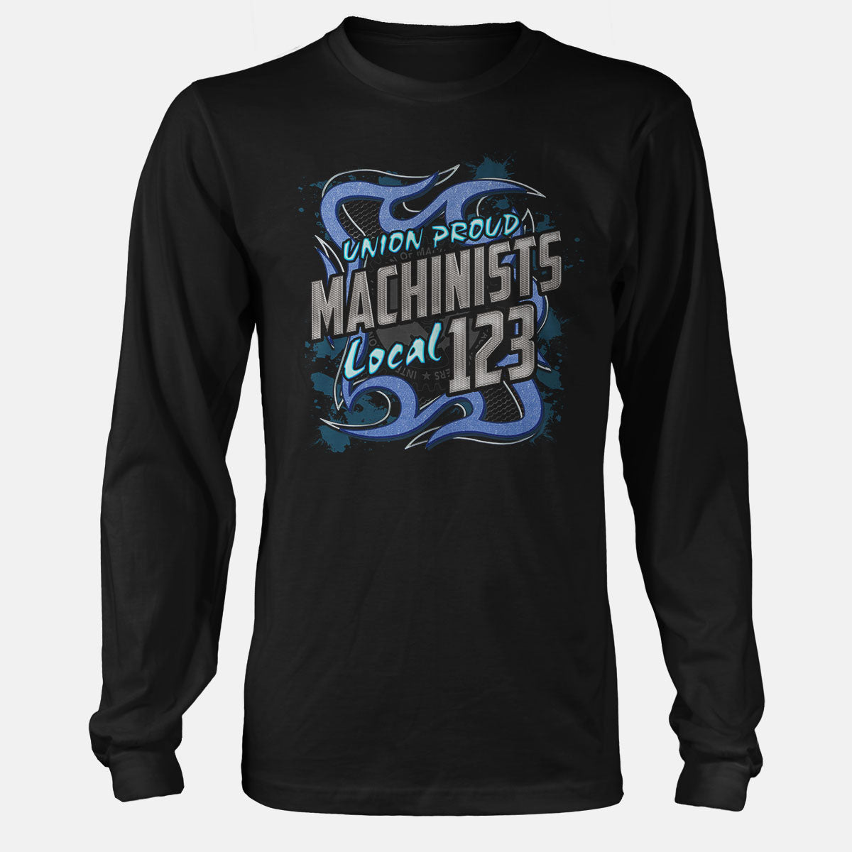 Machinist Blue Metal Apparel