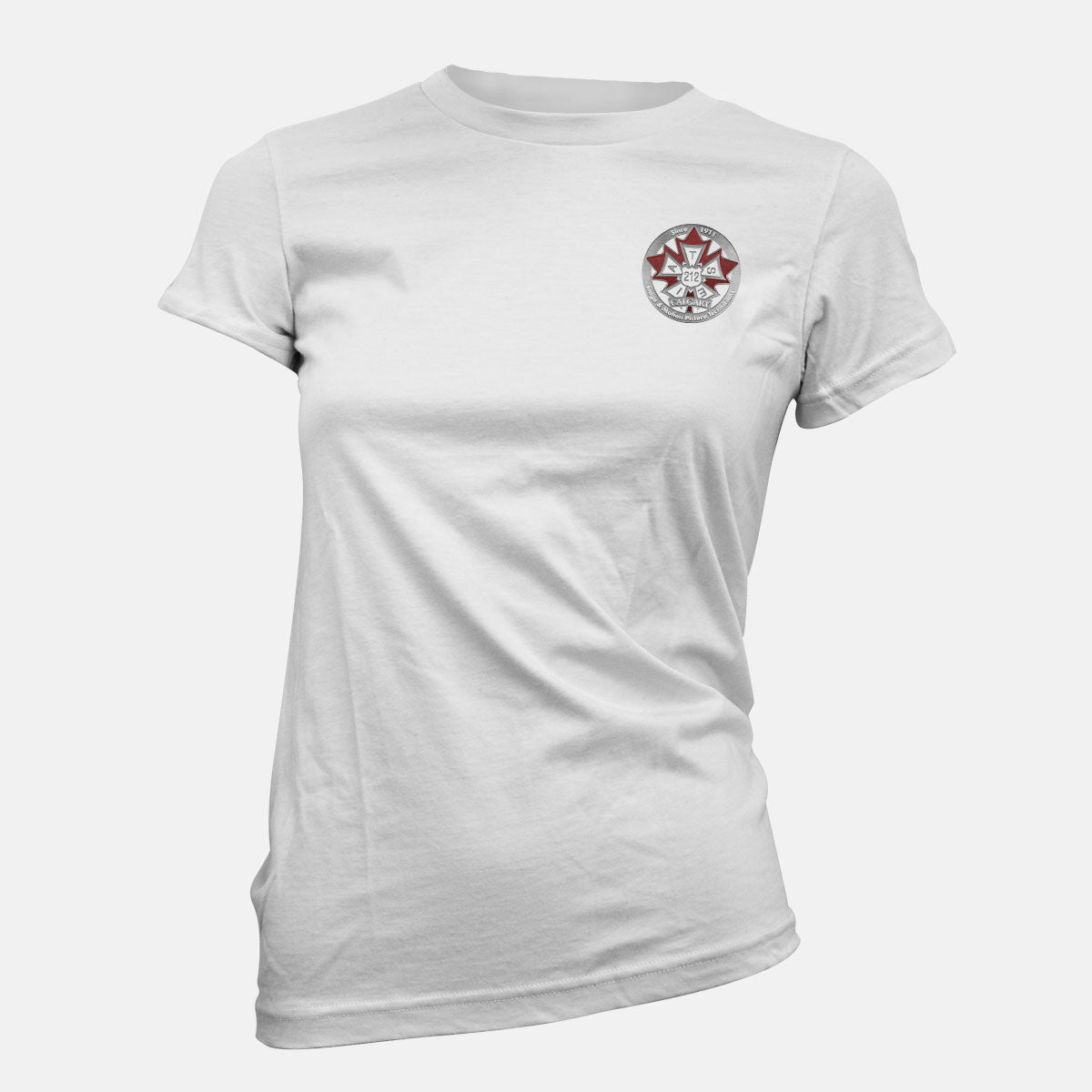 IATSE 212 - Metal Logo With Left Chest & Back