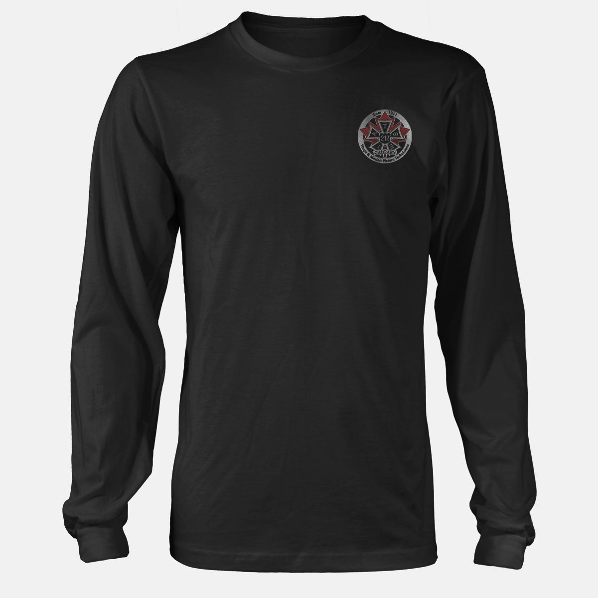 IATSE 212 - Metal Logo With Left Chest & Back