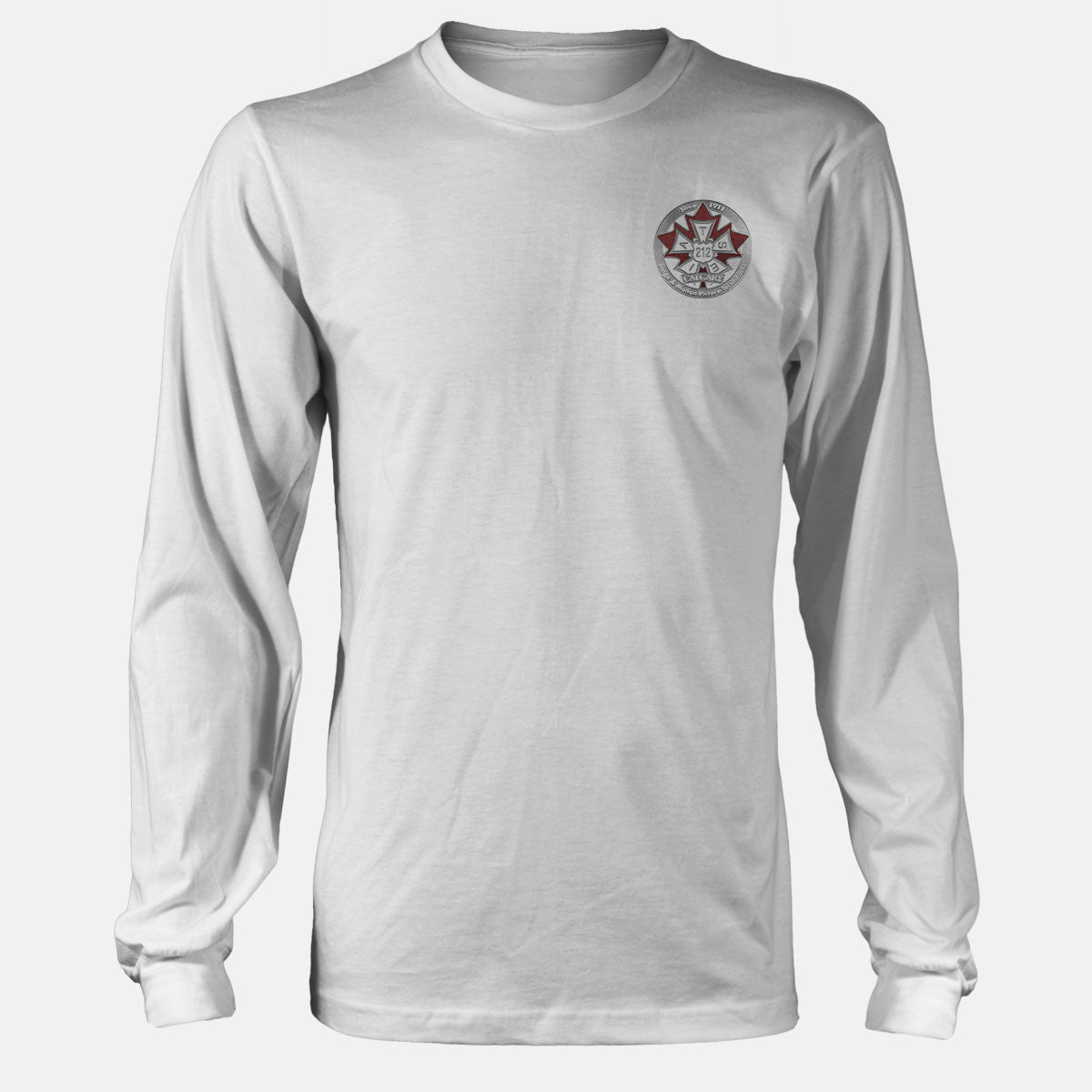 IATSE 212 - Metal Logo With Left Chest & Back