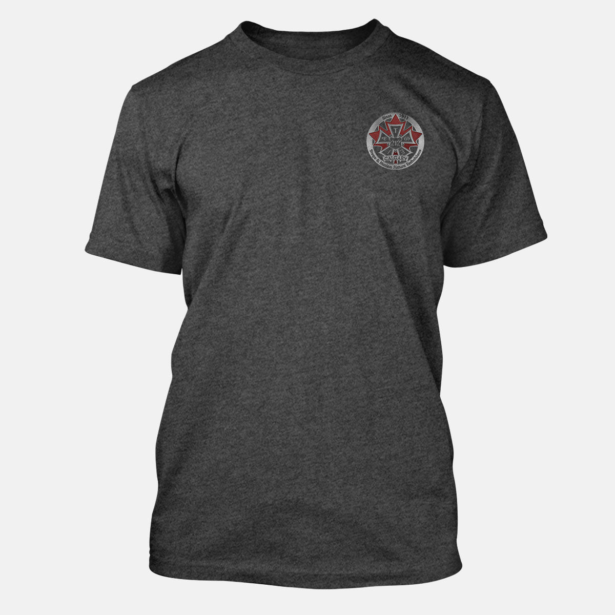 IATSE 212 - Metal Logo With Left Chest & Back