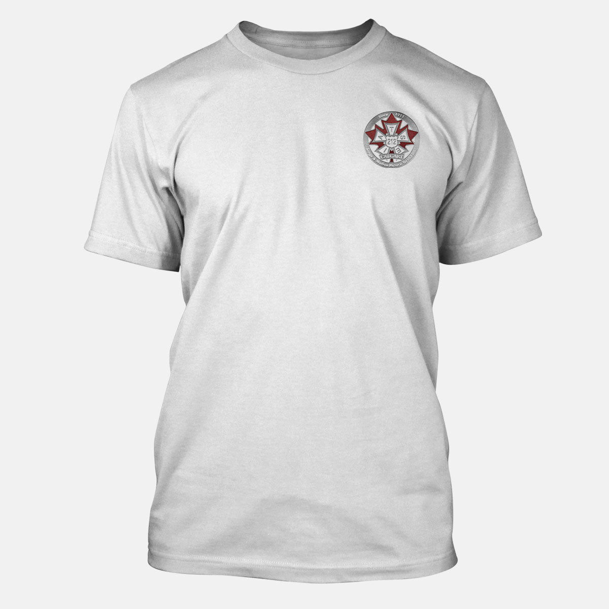 IATSE 212 - Metal Logo With Left Chest & Back