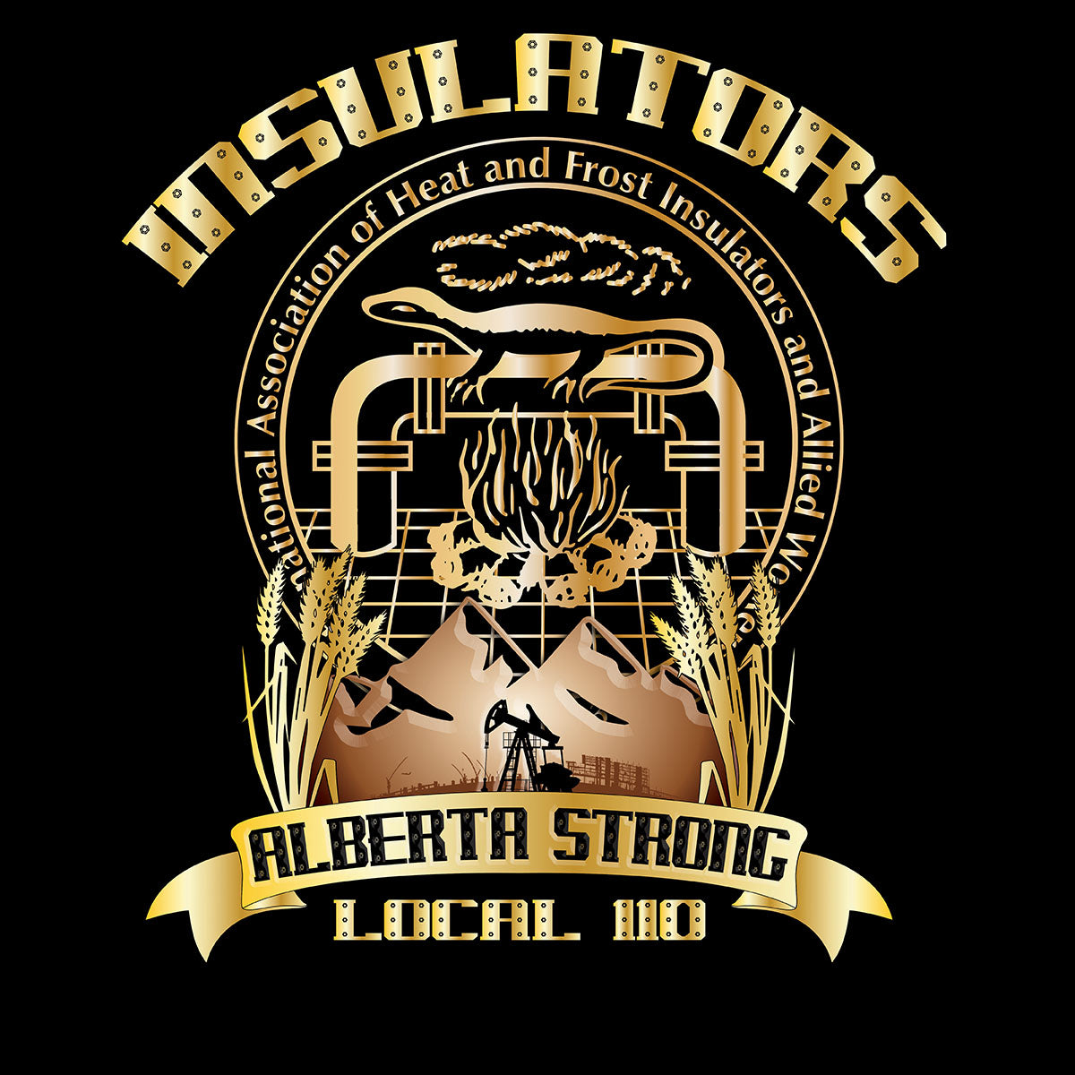 Insulators Alberta Strong Decal