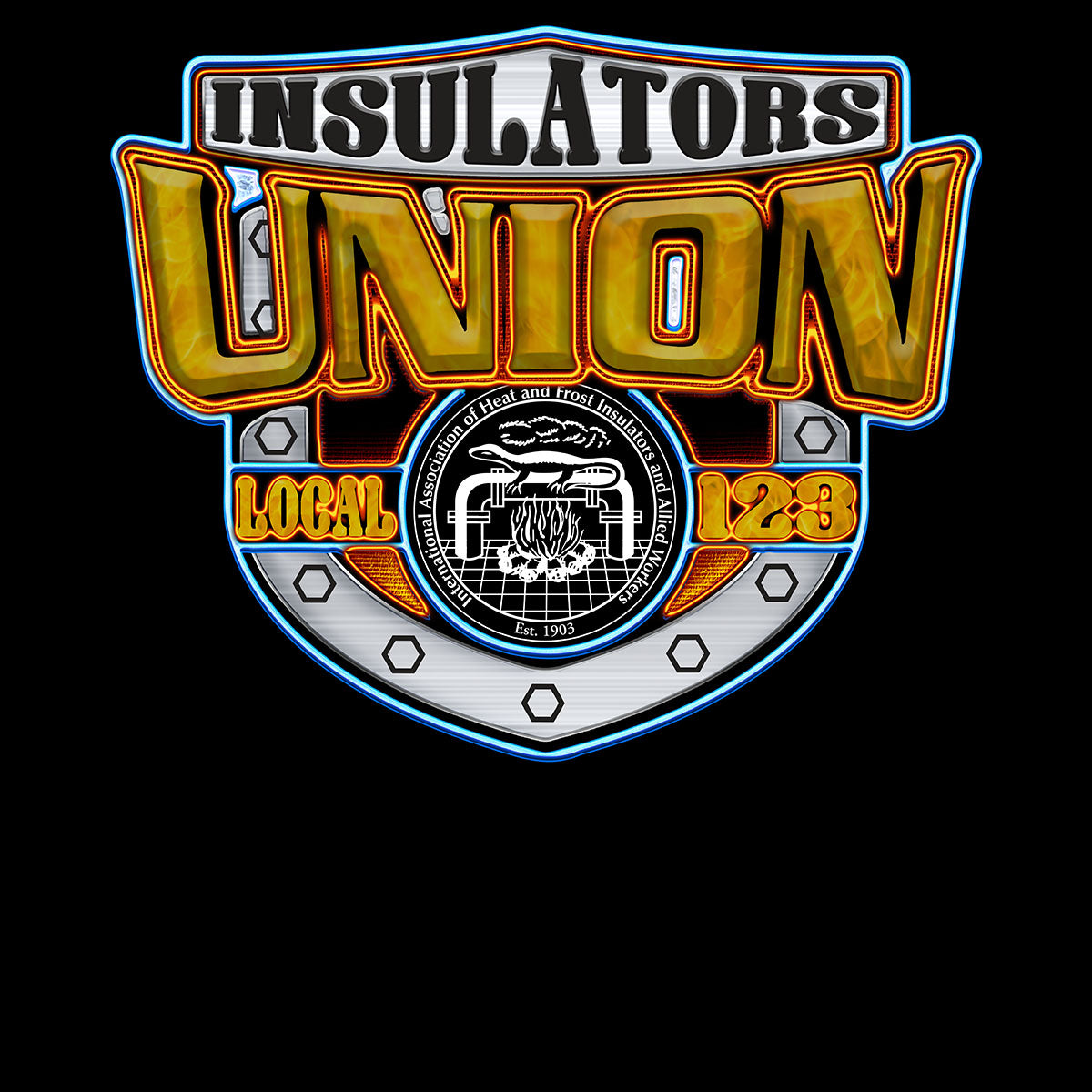 Insulators Shield Union Decal