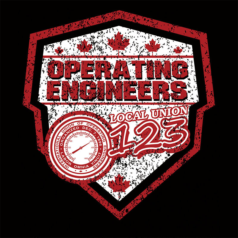 Operating Engineers Canada Shield Union Apparel
