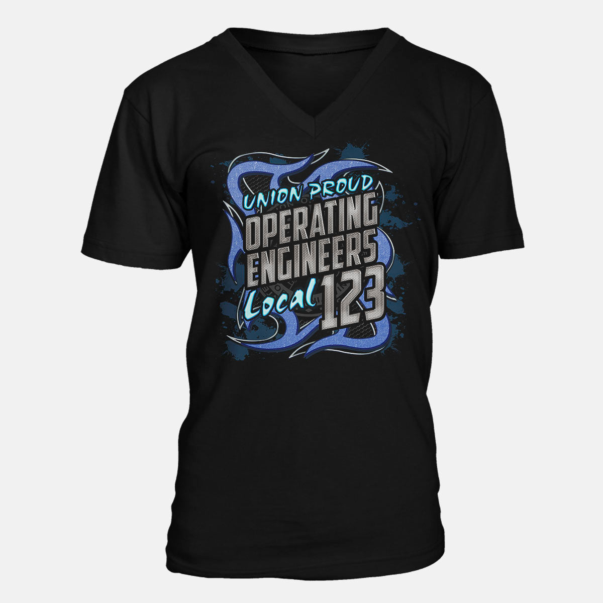 Operating Engineers Blue Metal Union Apparel