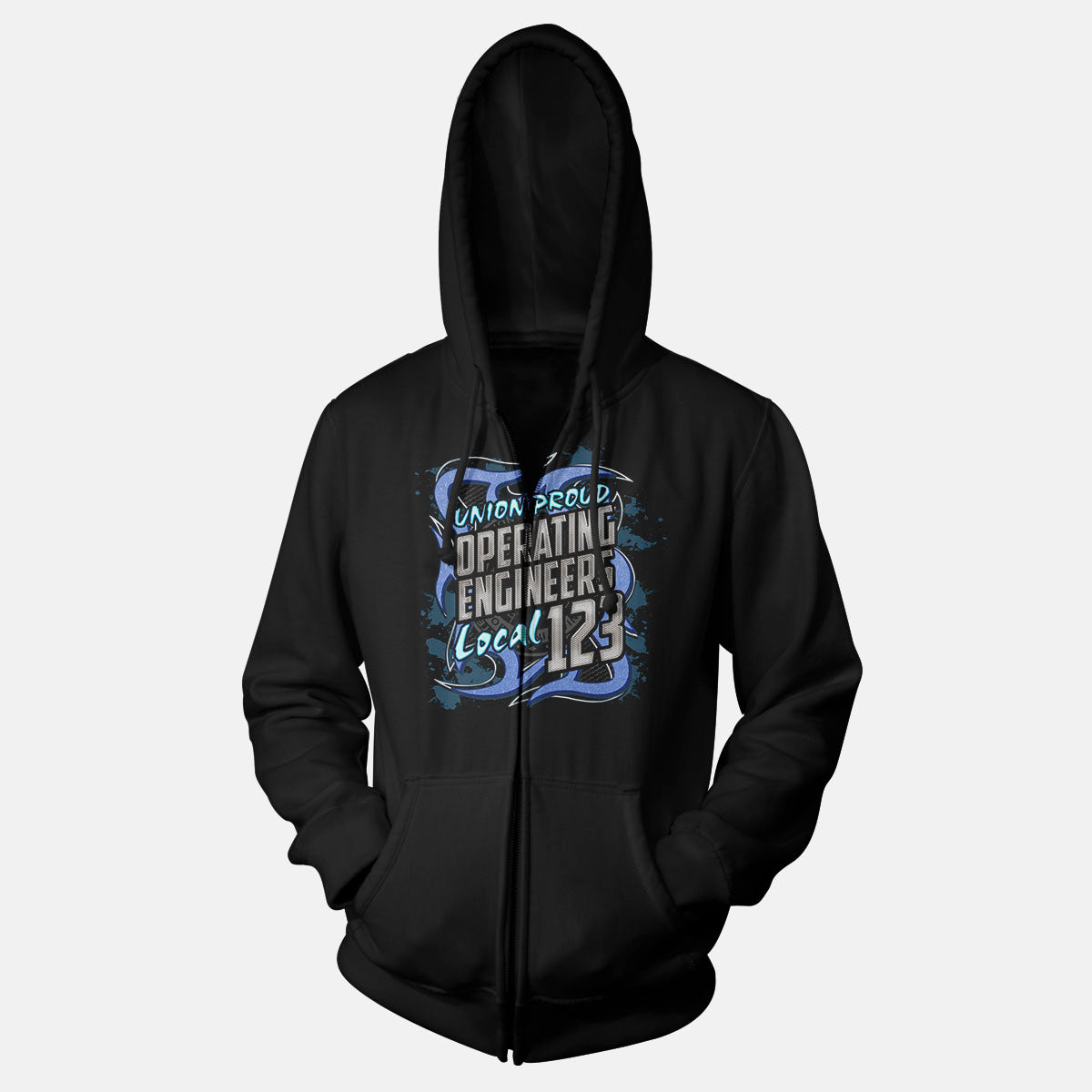 Operating Engineers Blue Metal Union Apparel
