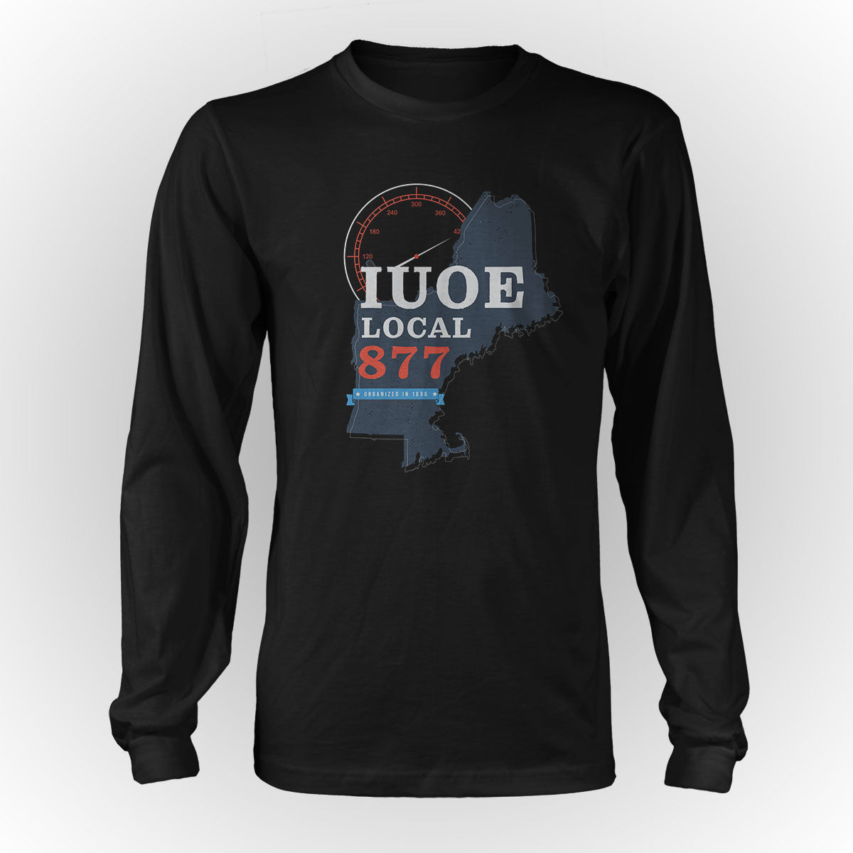 State Shape IUOE 877 Apparel