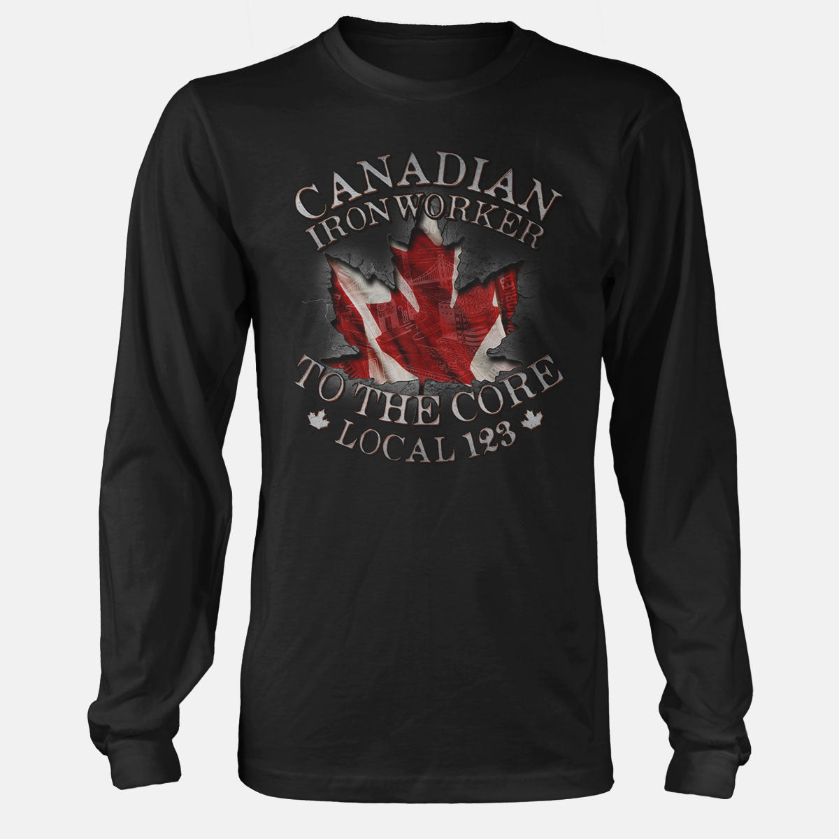Ironworkers Canadian to the Core Apparel