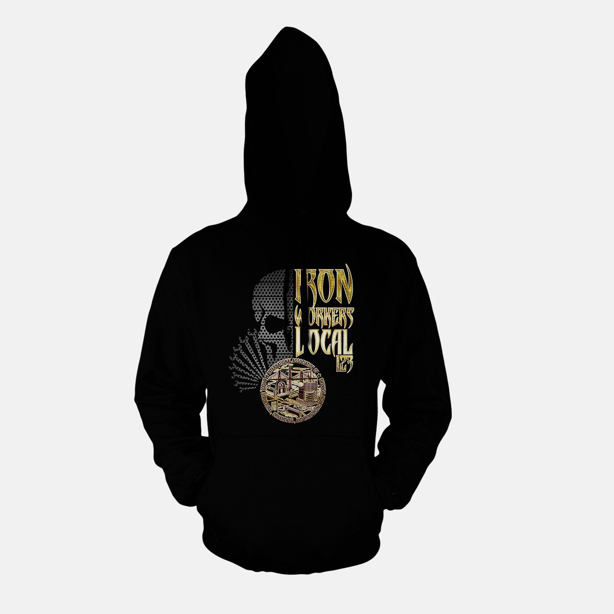 Ironworkers Metal Wrench Skull Apparel