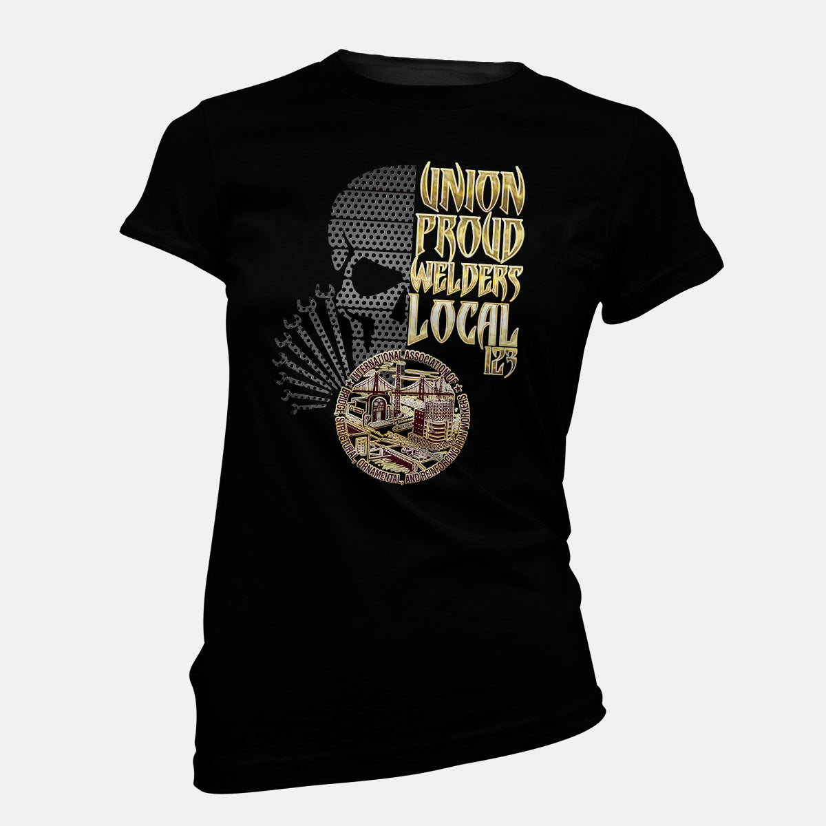 IW Welders Metal Wrench Skull Apparel