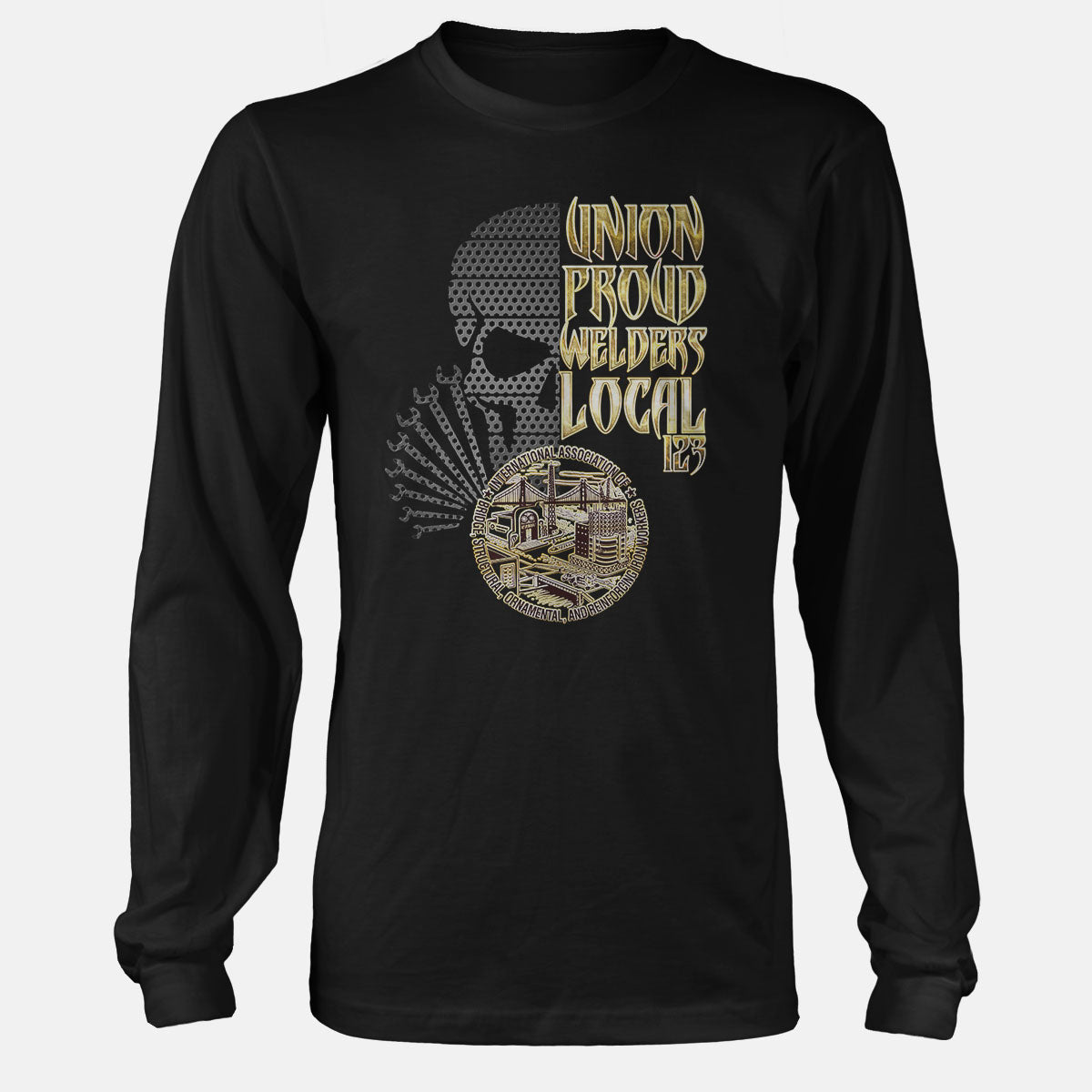 IW Welders Metal Wrench Skull Apparel