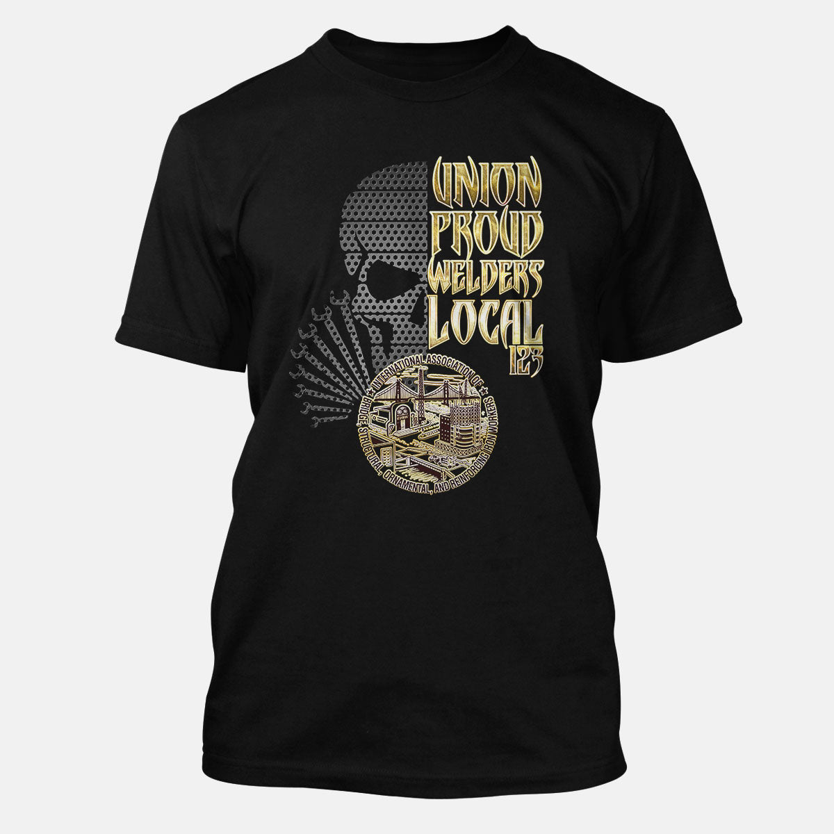 IW Welders Metal Wrench Skull Apparel