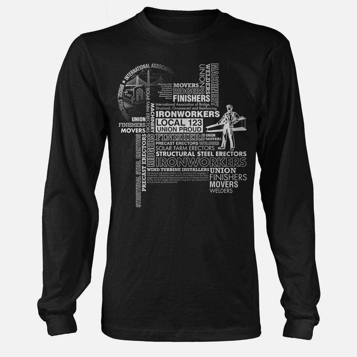 Ironworkers Typographic Union Apparel