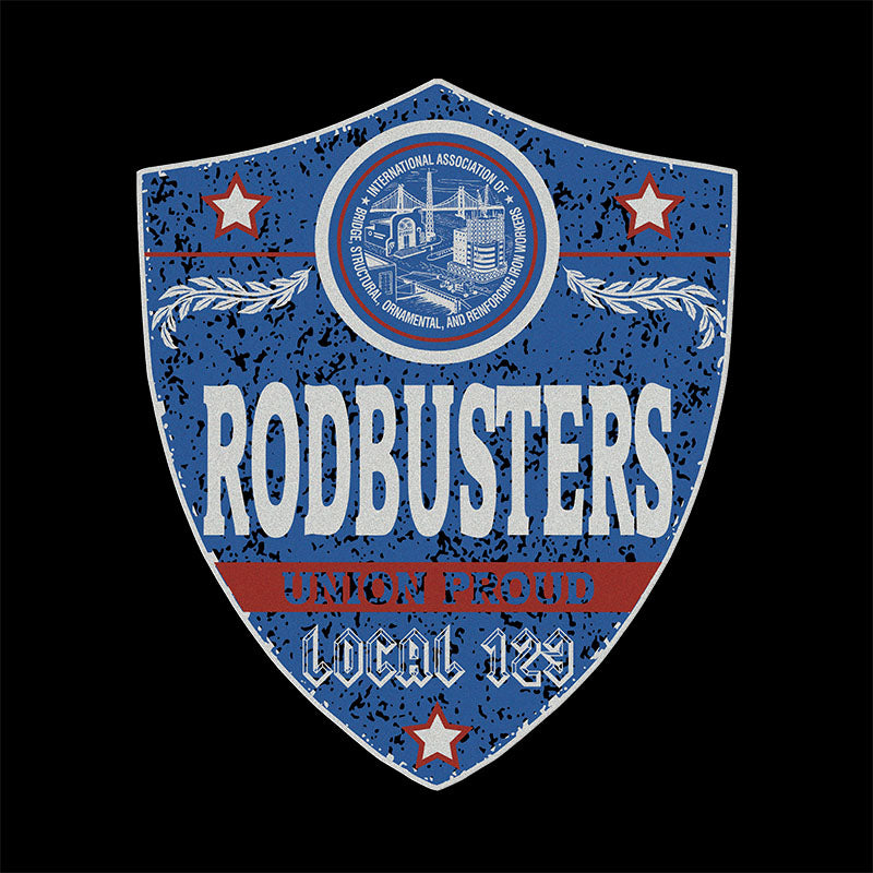 IW Rodbusters Blue Badge Apparel