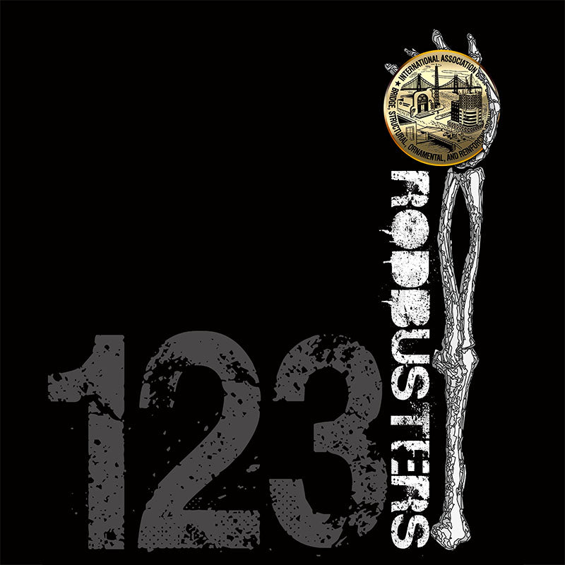IW Rodbusters Skeleton Hand Union Apparel