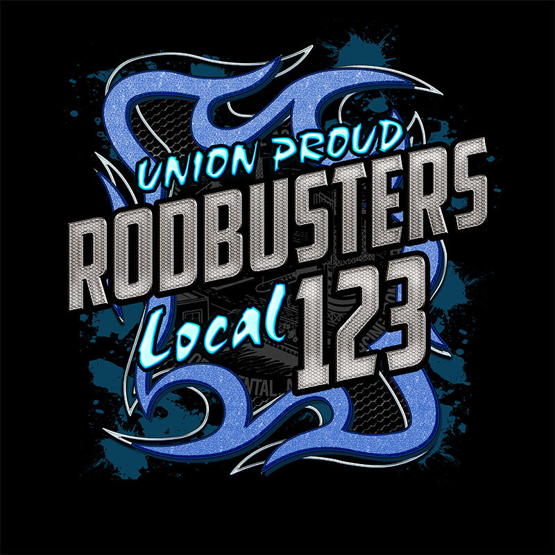 IW Rodbusters Blue Metal Union Apparel