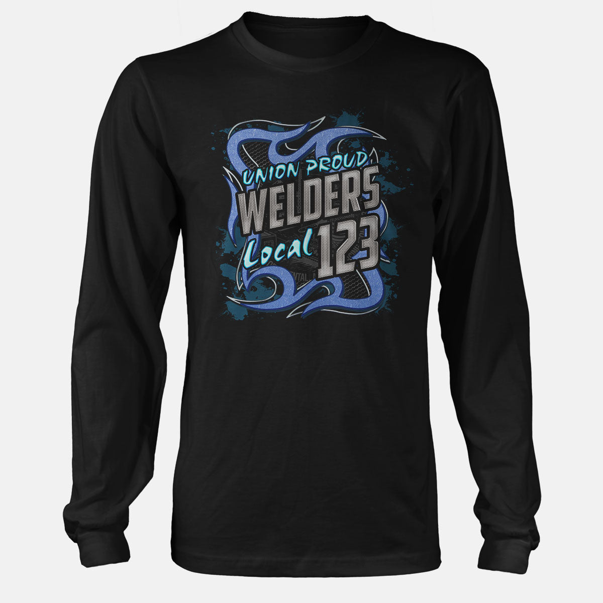 IW Welders Blue Metal Union Apparel