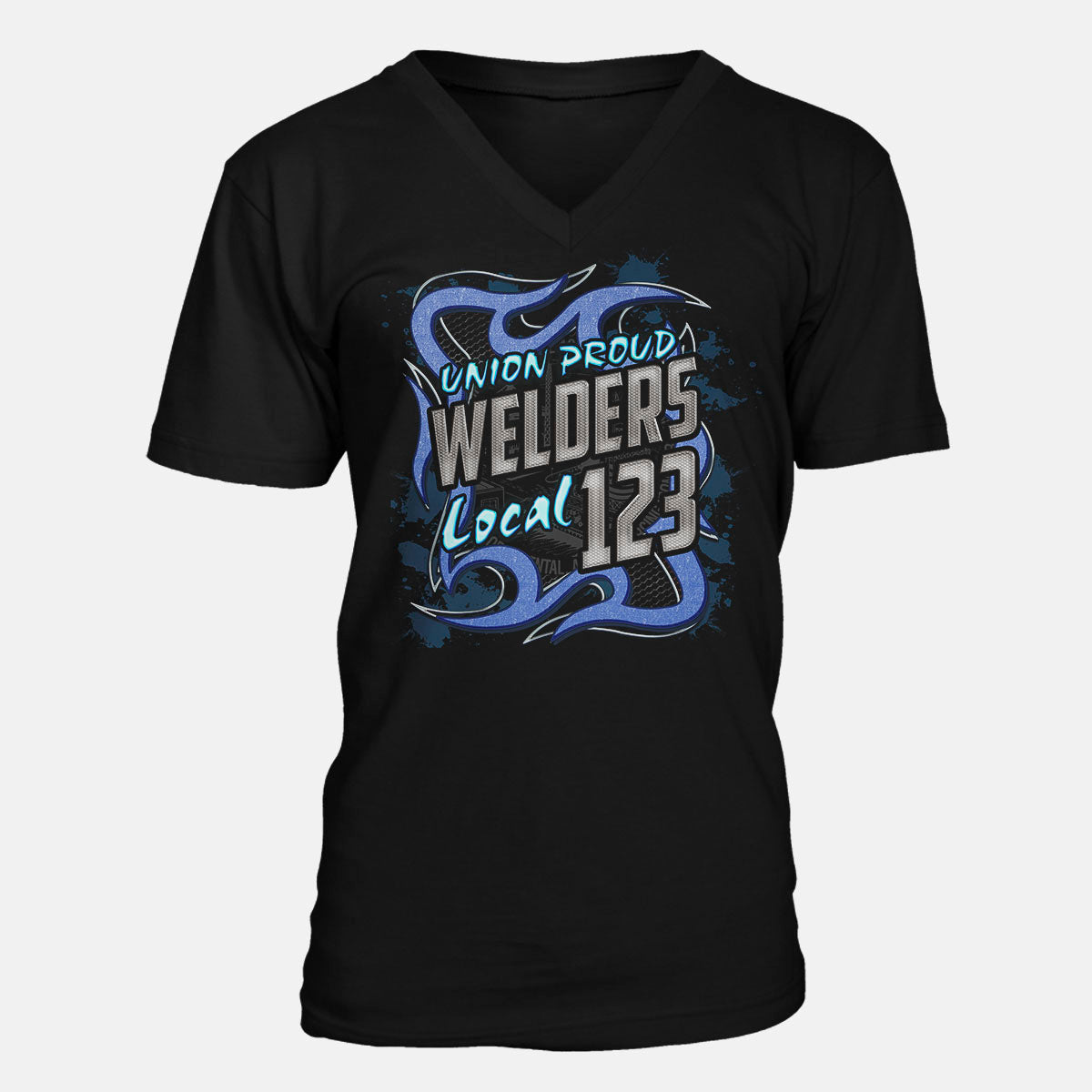 IW Welders Blue Metal Union Apparel