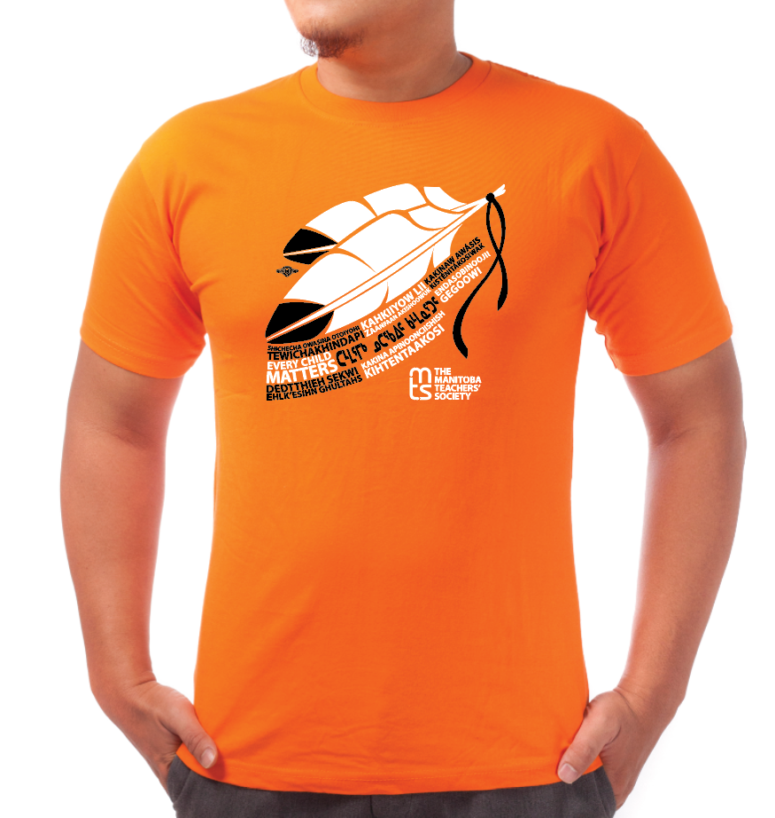 MTS - Every Child Matters - Orange T Shirt